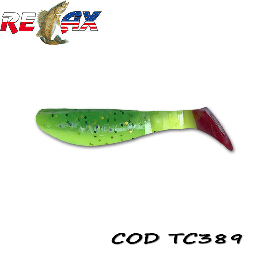 Shad Relax Kopyto 7.5cm Tricolor TC389 10Buc/Plic