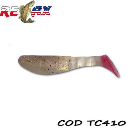 Shad Relax Kopyto 7.5cm Tricolor TC410 10Buc/Plic