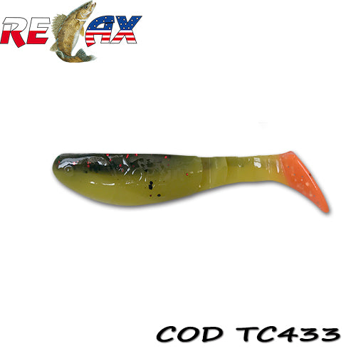 Shad Relax Kopyto 7.5cm Tricolor TC433 10Buc/Plic