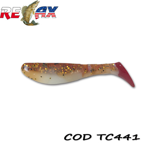 Shad Relax Kopyto 7.5cm Tricolor TC441 10Buc/Plic