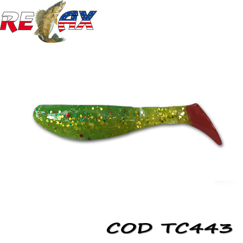 Shad Relax Kopyto 7.5cm Tricolor TC443 10Buc/Plic