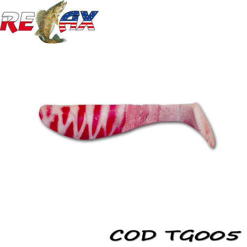 Shad Relax Kopyto Tiger TG005 6.2cm 4buc/plic