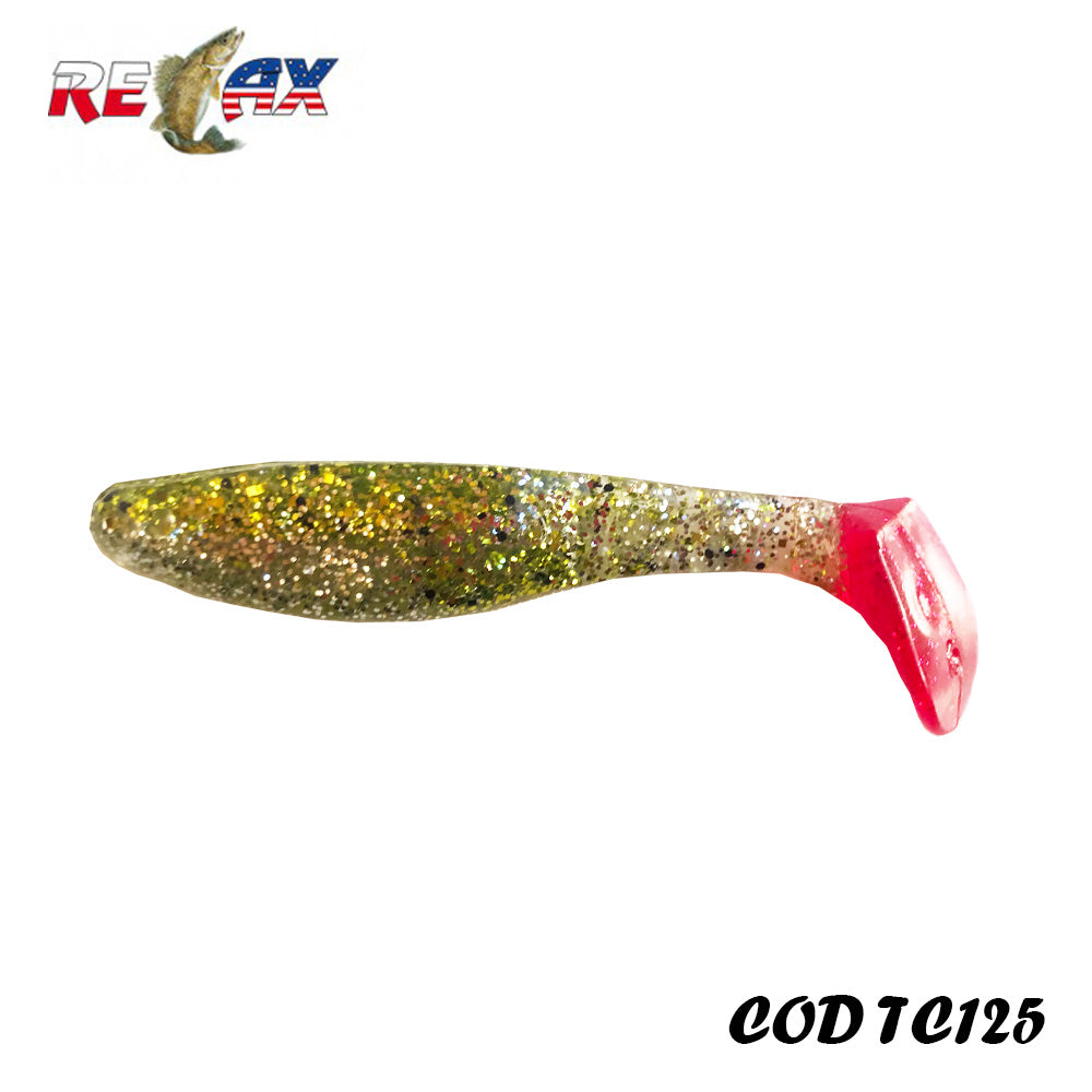 Shad Relax Kopyto Tricolor 7.5cm 125 5buc/plic