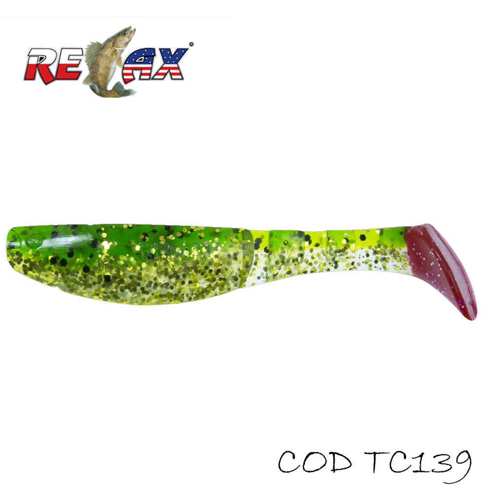 Shad Relax Kopyto Tricolor 7.5cm 139 5buc/plic