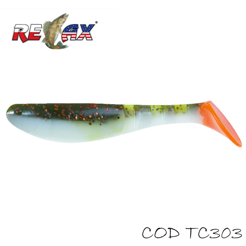 Shad Relax Kopyto Tricolor 7.5cm 303 5buc/plic