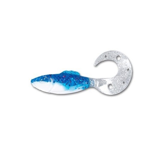 Shad Relax Super Fish Twister Tail 4 inch Tricolour, 10cm SRT4-VC076 5 buc/plic