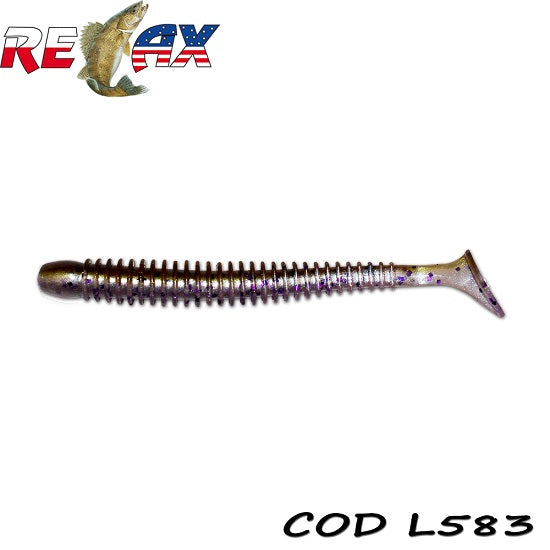 Shad Relax Texas 10Cm Laminat L583 10 Buc/Plic