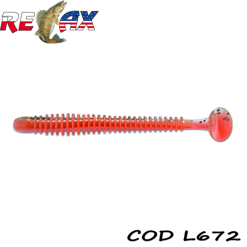 Shad Relax Texas Laminated 10cm L672 4buc/plic
