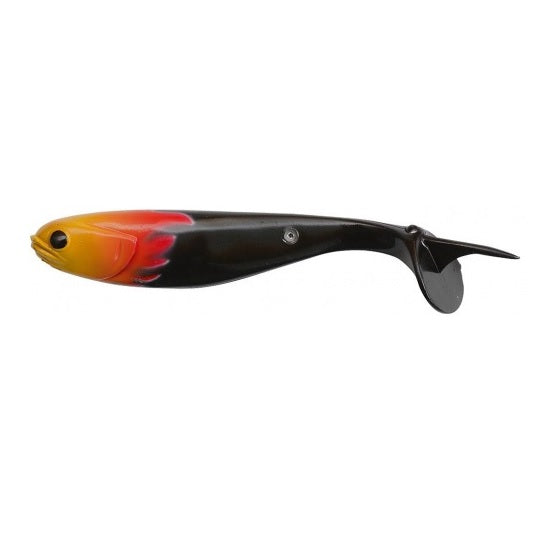 Shad Rhino Mullet Shad 20g 15cm Flamed Black