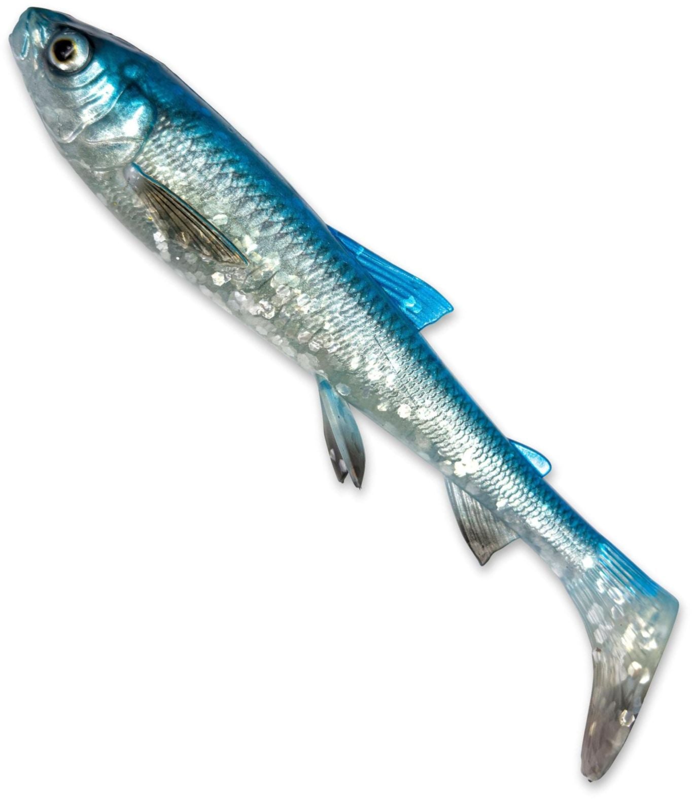 Shad SAVAGE GEAR 3D Whitefish Shad, Blue Silver, 152g, 27cm, 1buc/pac