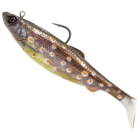 Shad Savage Gear 4d Herring Big Shad, 18cm, 112g, Plaice, 2+1buc/pac