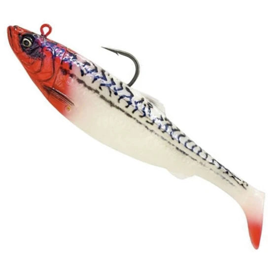 Shad Savage Gear 4d Herring Big Shad, 18cm, 112g, Red Head Mackerel, 2+1buc/pac