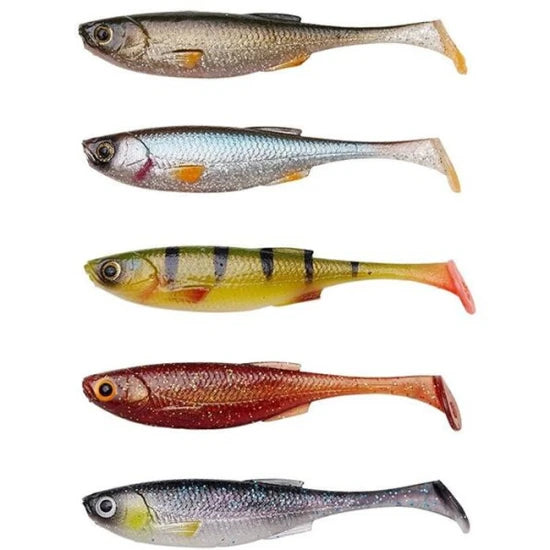 Shad Savage Gear Craft  10cm/6g Clear Water Mix 5buc/pl