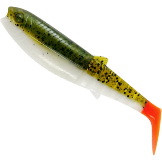 Shad Savage Gear Cannibal Shad, Olive Hot Orange, 17.5cm, 52g,  2buc/pac