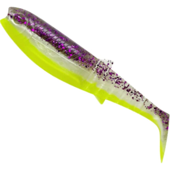 Shad Savage Gear Cannibal Shad, Purple Glitter Bomb, 12.5cm, 20g,  4buc/pac