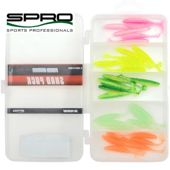 Shad Spro Pc Micro Flash, Mix Colors, 7.5cm, 20buc/set