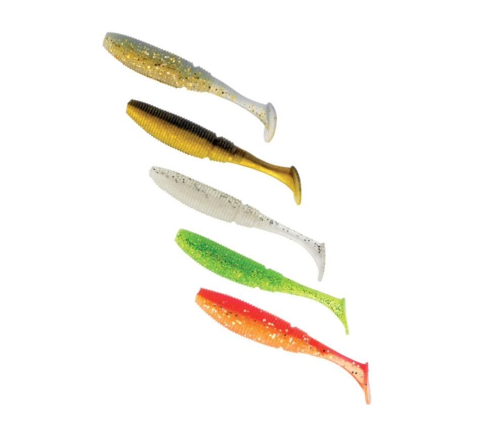 Shad Sakura Slit Evo, Color Mix, 8.5cm, 6buc