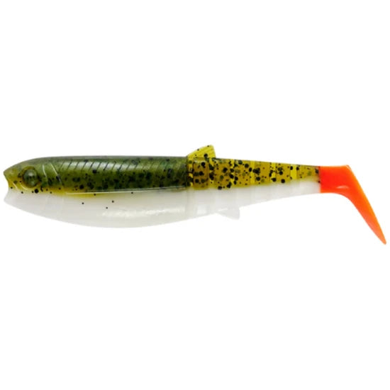 Shad Savage Gear Cannibal, Olive Hot Orange, 12.5cm, 20g, 4buc/pac