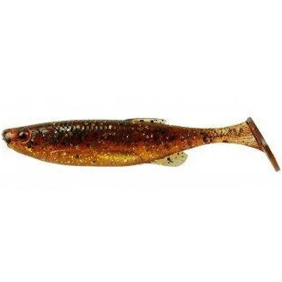 Shad Savage Gear Fat Minnow T-tail, Motor Oil Uv, 7.5cm, 5g, 5buc/pac
