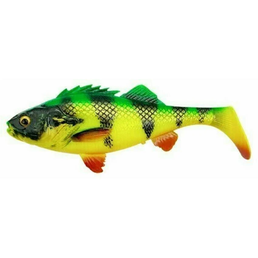 Shad Savage Gear Perch Firetiger, 12.5cm, 20g, 20buc/pac