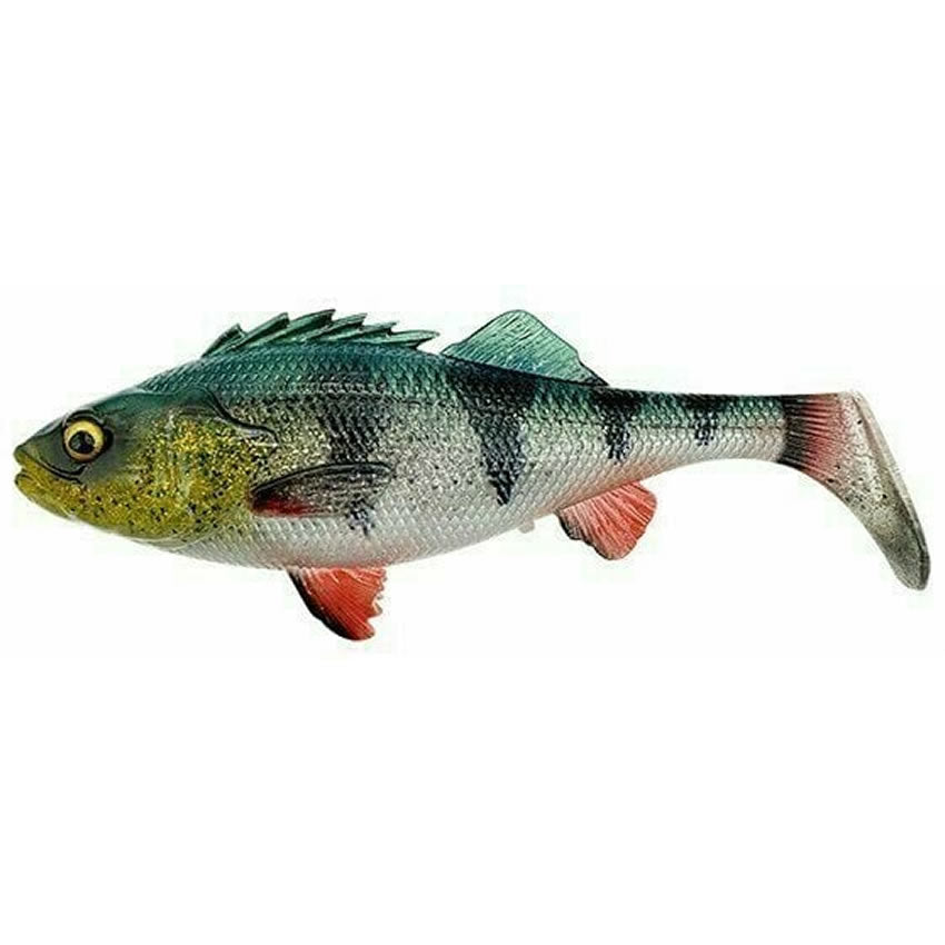 Shad Savage Gear Perch Green SIlver, 12.5cm, 20g, 20buc/pac