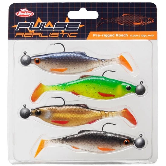 Shad Sof Bait Berkley Pulse Realistic, Roach, 7g, 7cm, 4buc/pac
