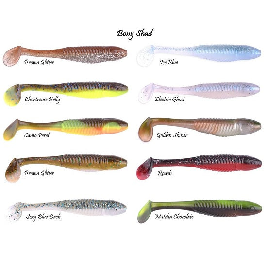 Shad Spro Bony Shad 11cm culoare PINK NOISE