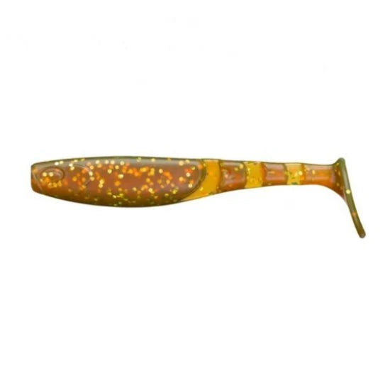 Shad Storm Jointed Minnow Gold Glitter Motoroil Uv 9cm 7g 4buc/plic