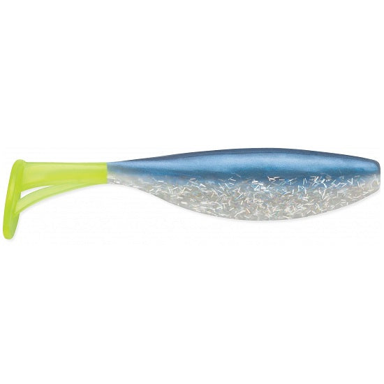Shad Storm Largo Shad 360GT Blue Moon Chartreuse Tail 10cm 5g 7buc
