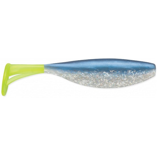 Shad Storm Largo Shad 360GT Blue Moon Chartreuse Tail 7.6cm 4g 7buc