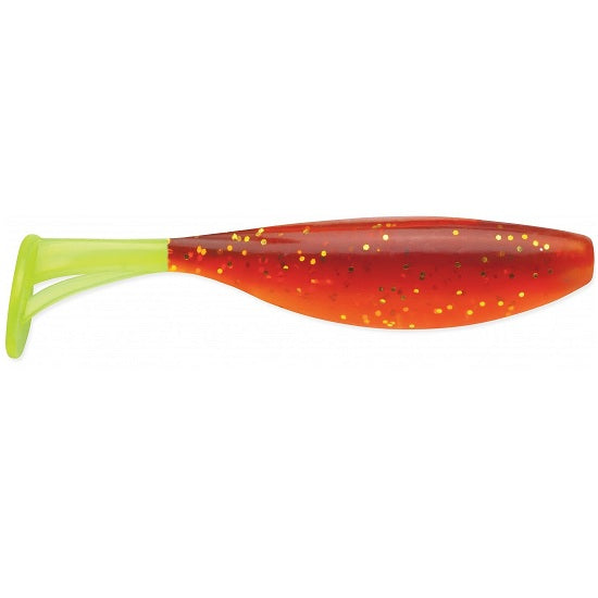 Shad Storm Largo Shad 360GT Rootbeer Chartreuse Tail 7.6cm 4g 7buc
