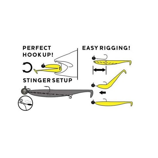 Shad Westin Kickteez 9cm Dirty Harbor