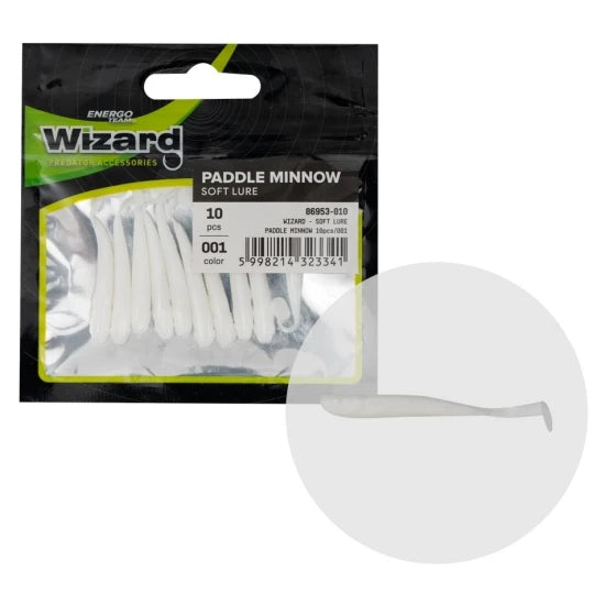 Shad Wizard Paddle Minnow 001 5cm 10buc/plic
