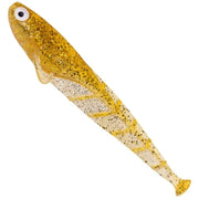 Shad Zeck Quappie, Goldglitter, 7.3g, 12cm, 3buc/pac