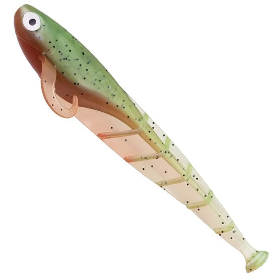 Shad ZECK Quappie, Tortelgrun, 7.3g, 12cm, 3buc/pac