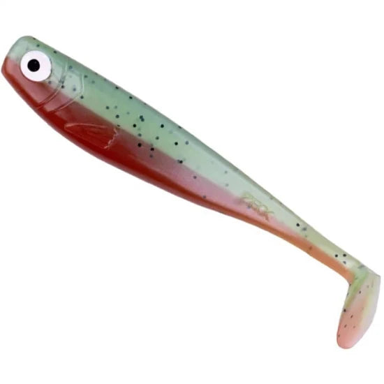 Shad Zeck Zander Gummi, Tortelgrun, 9cm, 3buc/pac