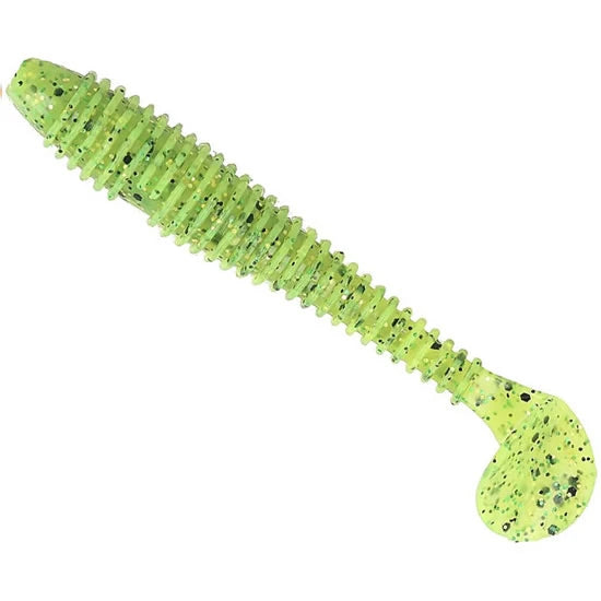 Shad Zeox Trigger Fat Tail, Acid Green, 4.5cm, 10buc/pac