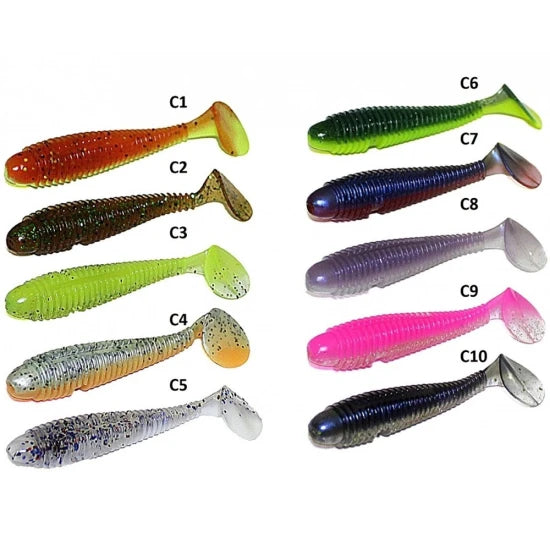 Shad Zfish Wormy 9.5cm, C1, 4buc/pac