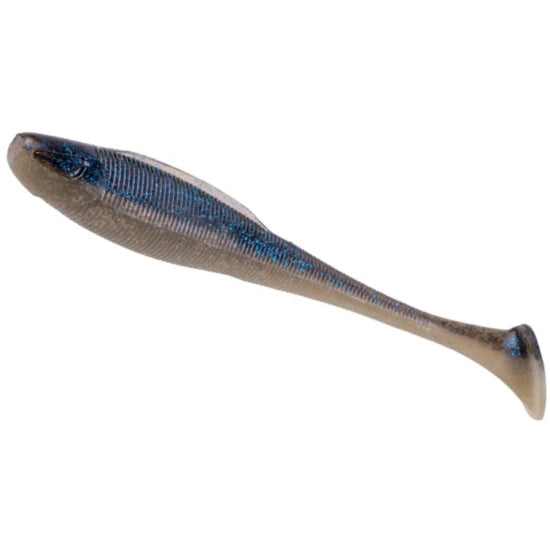 Shad Zeck Sexy Swimmer, Blue Flake Cookie, 6g, 10cm, 10buc/pac