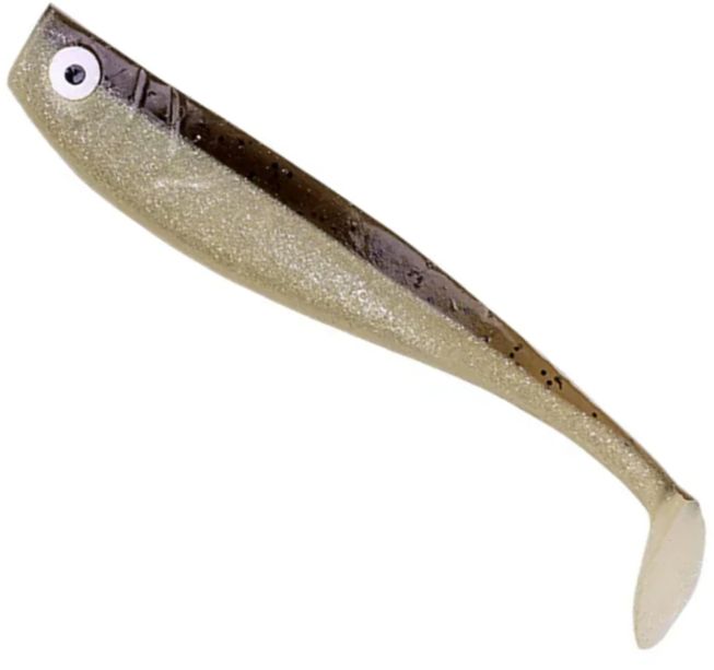 Shad Zeck Zander Gummi, Brauni, 12cm, 3buc/plic