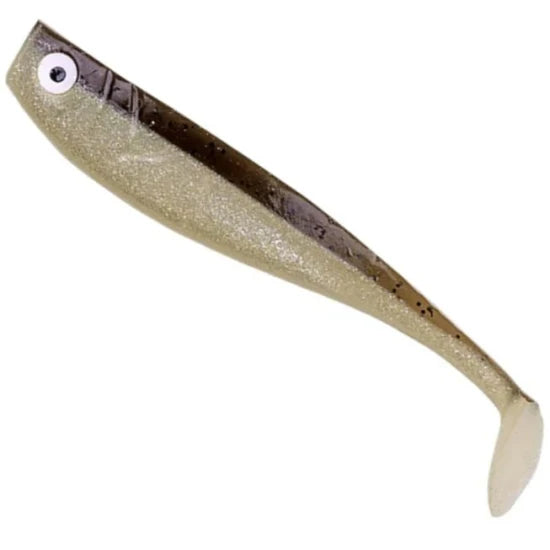Shad Zeck Zander Gummi, Brauni, 9cm, 3buc/plic