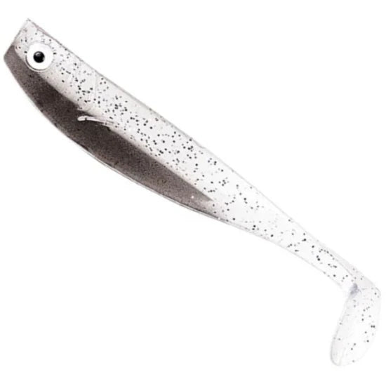 Shad Zeck Zander Gummi, Rauch Glitter, 9cm, 3buc/plic
