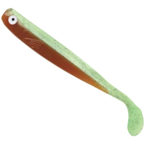Shad Zeck Zander Gummi, Tortelgrun, 16cm, 3buc/plic