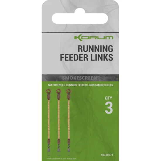 Sistem Korum Smokescreen Running Feeder Links, 11.5cm, 3buc/pac