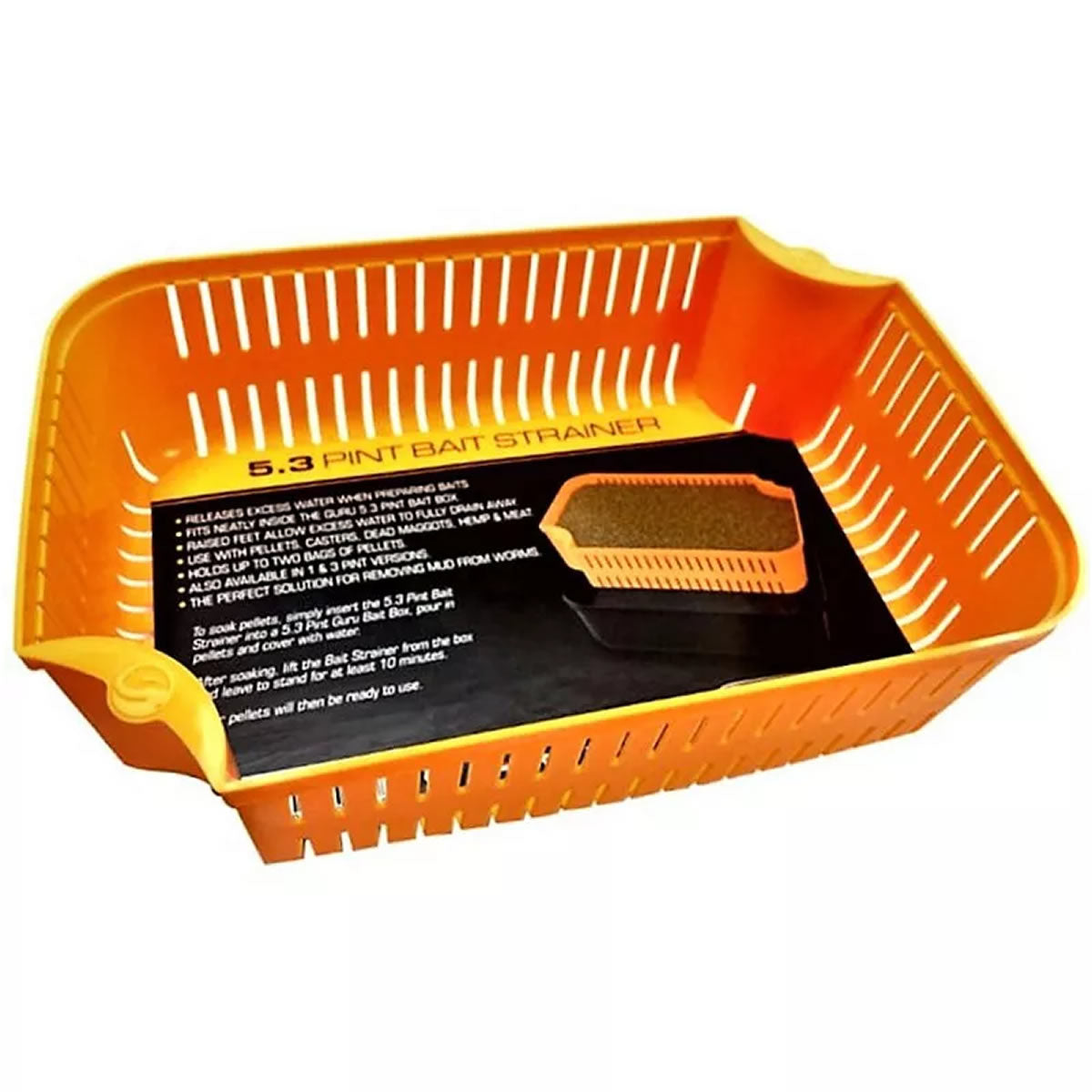 Sita Nada Guru 5.3 UK Pint Bait Strainer, 3litri, 24.5x16.5x8.5cm