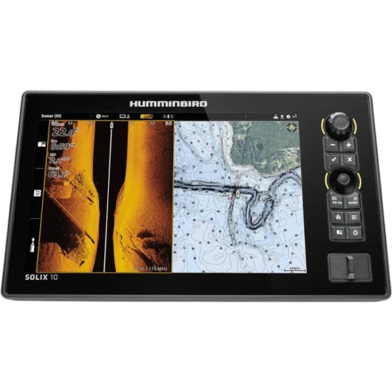 Sonar Gps Humminbird Solix 10 Chirp Mega Si+, Di+, Chirp 2d G3