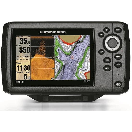 Sonar Humminbird Helix 5 Chirp Di Gps G2 Dual Beam
