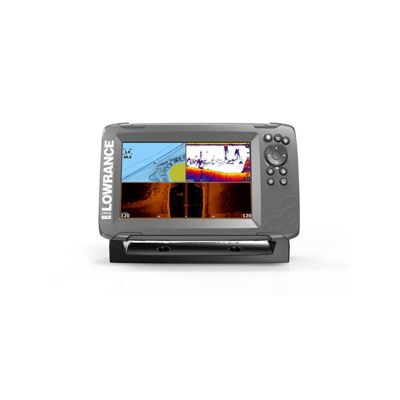 Sonar LOWRANCE HOOK2  7 Tripleshot Plus Chartplotter Plus TotalScan