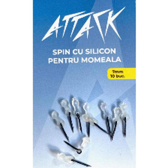 Spin Attack Pentru Momeala Bait Sting Cu Inel Silicon, 7mm, 10buc/plic