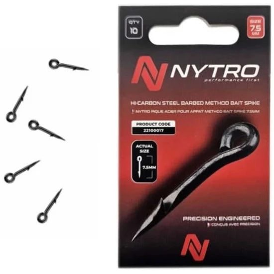 Spin Momeala Nytro Barbed Bait Spike, 7.5mm, 10buc/pac